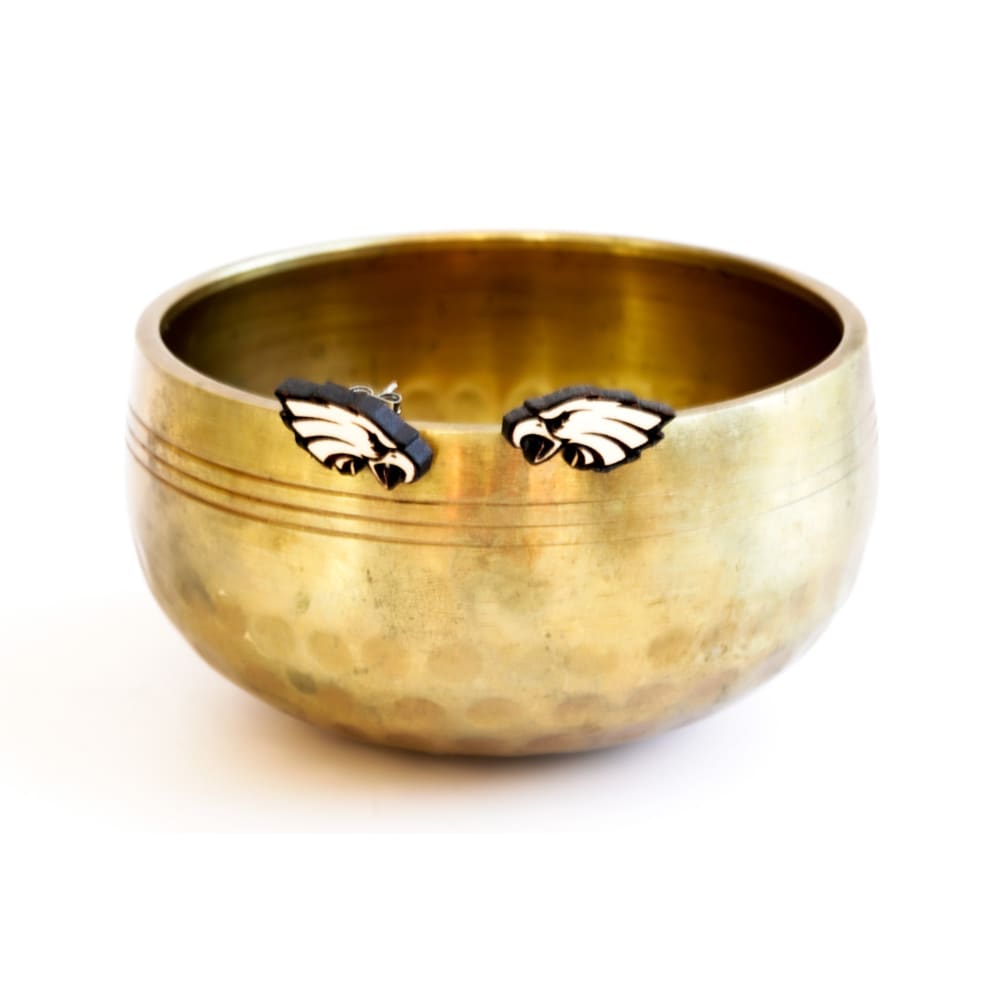 Avon Eagle Wood Studs - Stud Earrings