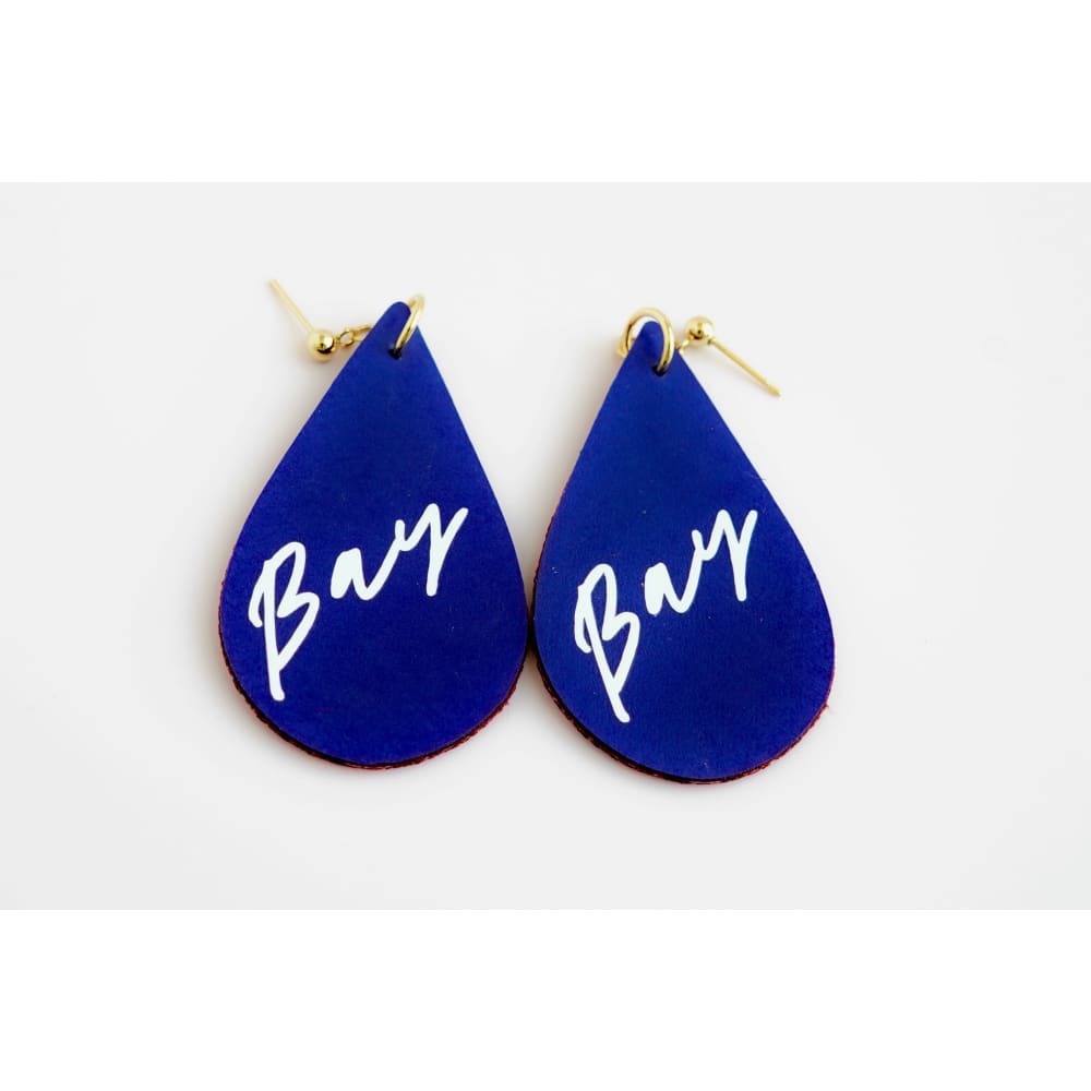 Bay Rockets Dangles - Bay Script