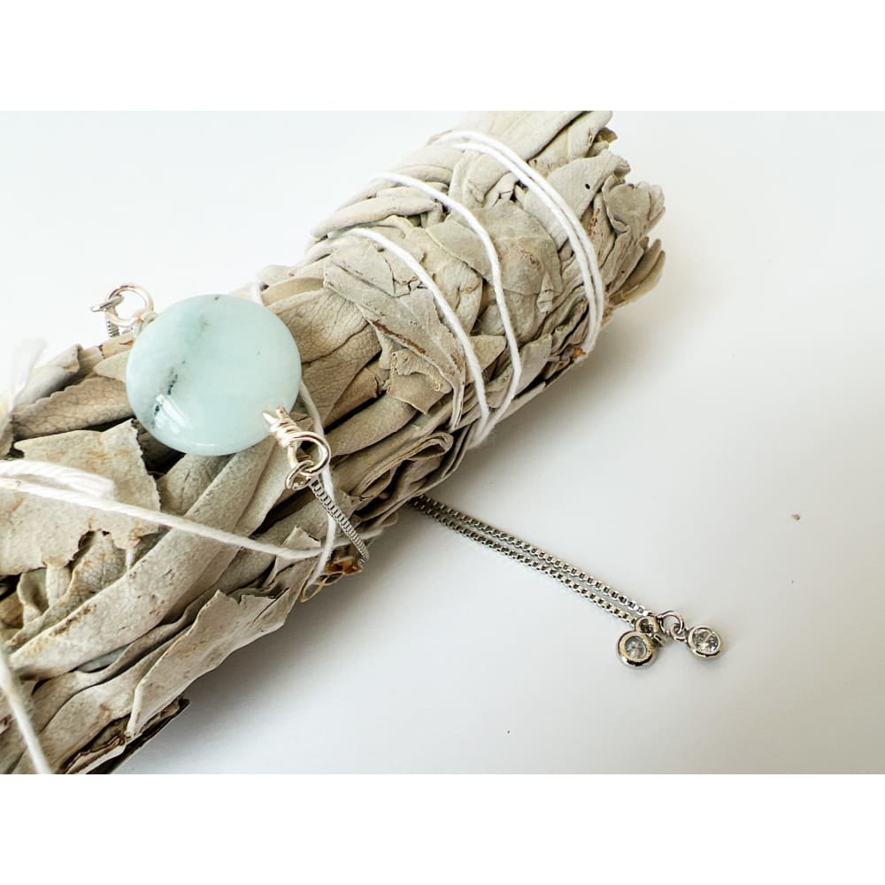 Blue Stone Minimalist Bracelet