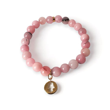 Cherry Blossom Stone Bracelet - Stone Bracelet