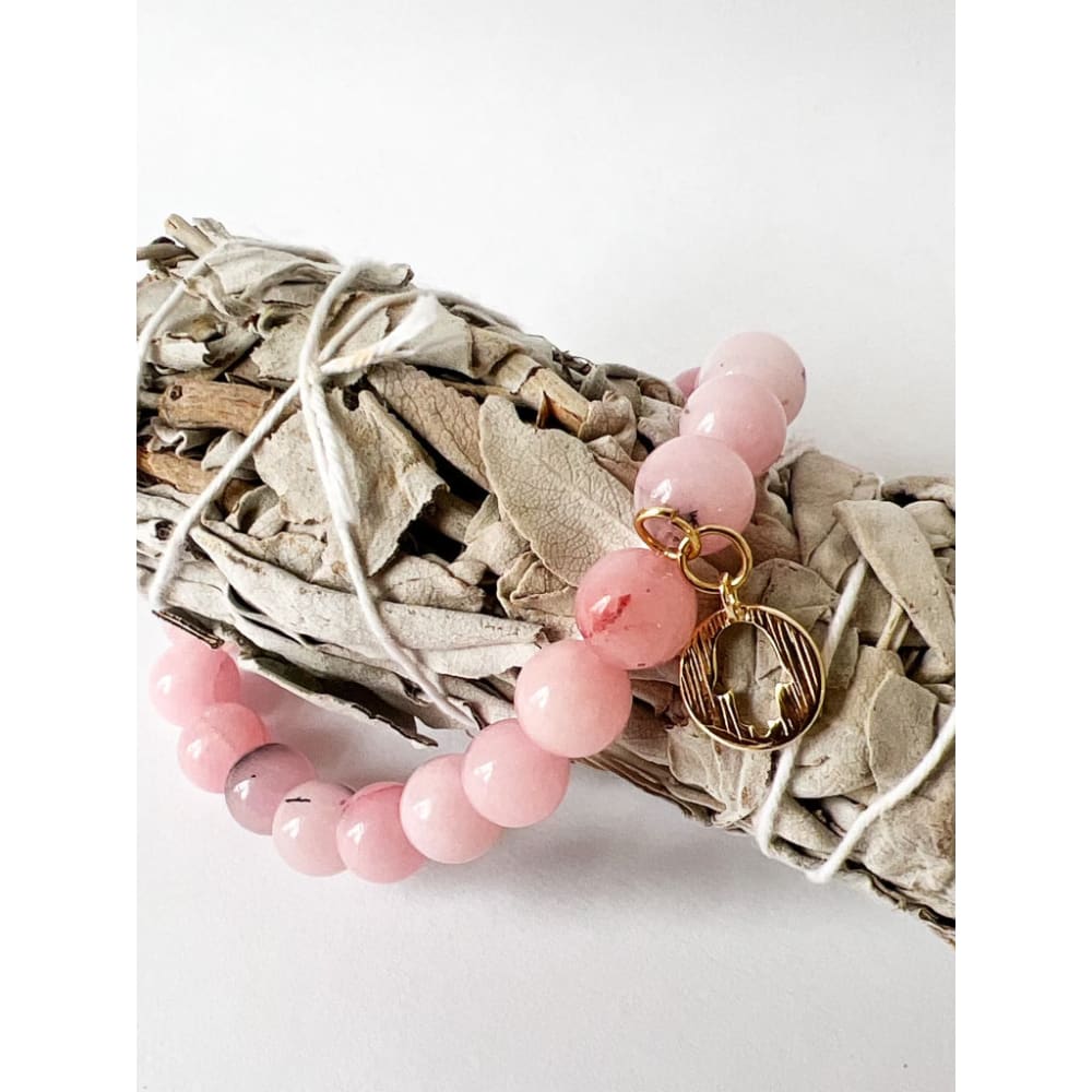 Cherry Blossom Stone Bracelet - Stone Bracelet