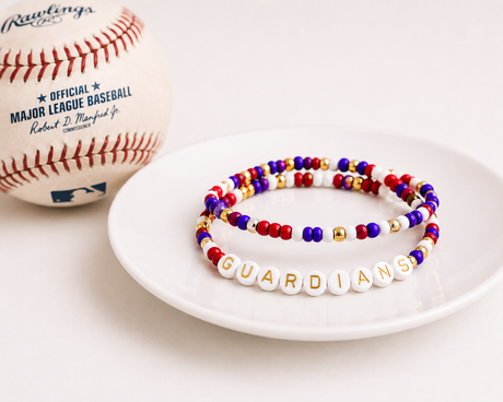 Cleveland Baseball Bracelets - Gold Arrow Studios 