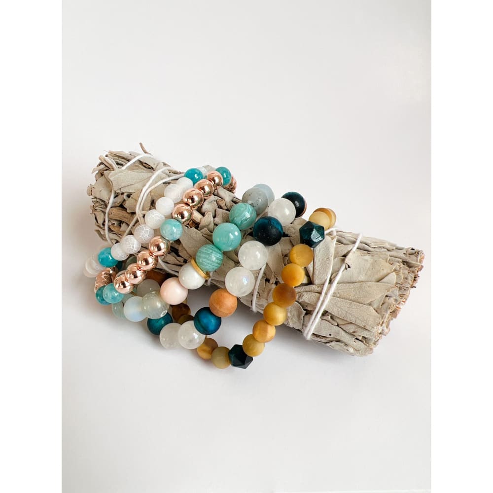 Summer Rose Stone Bracelet