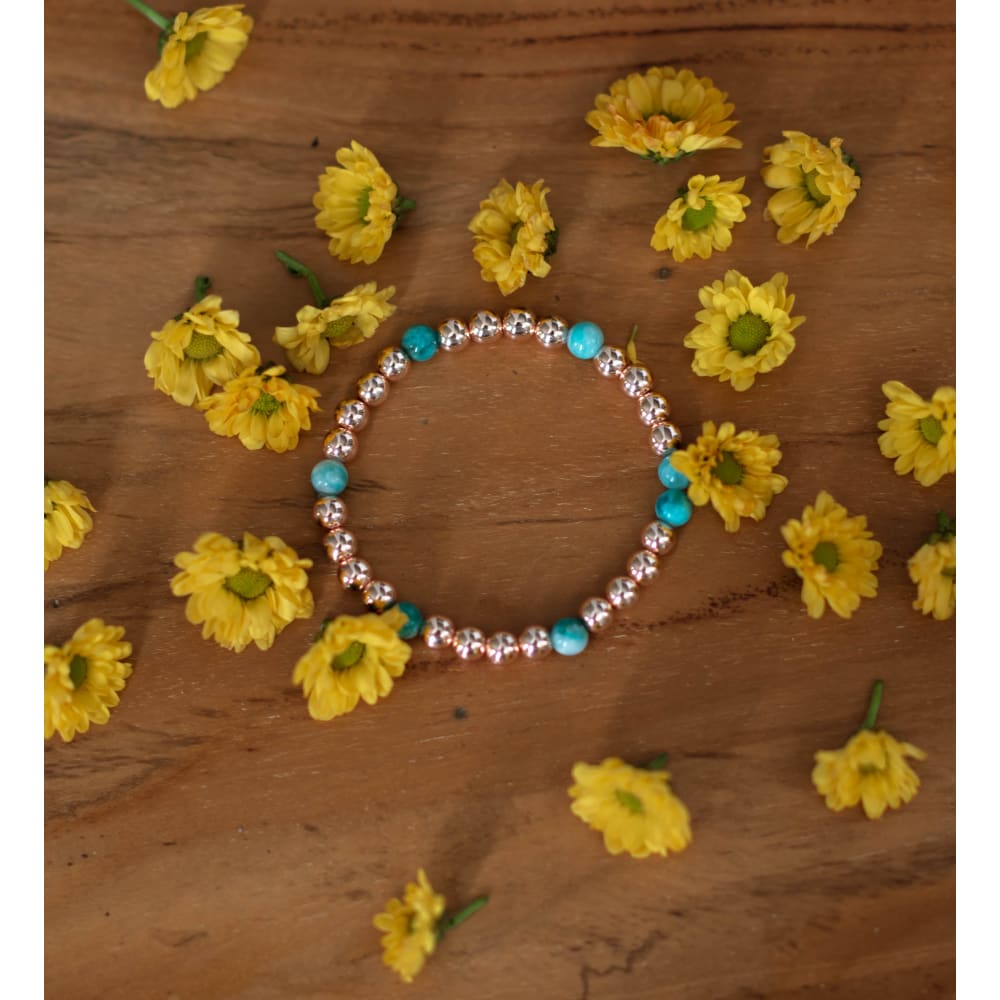 Summer Rose Stone Bracelet