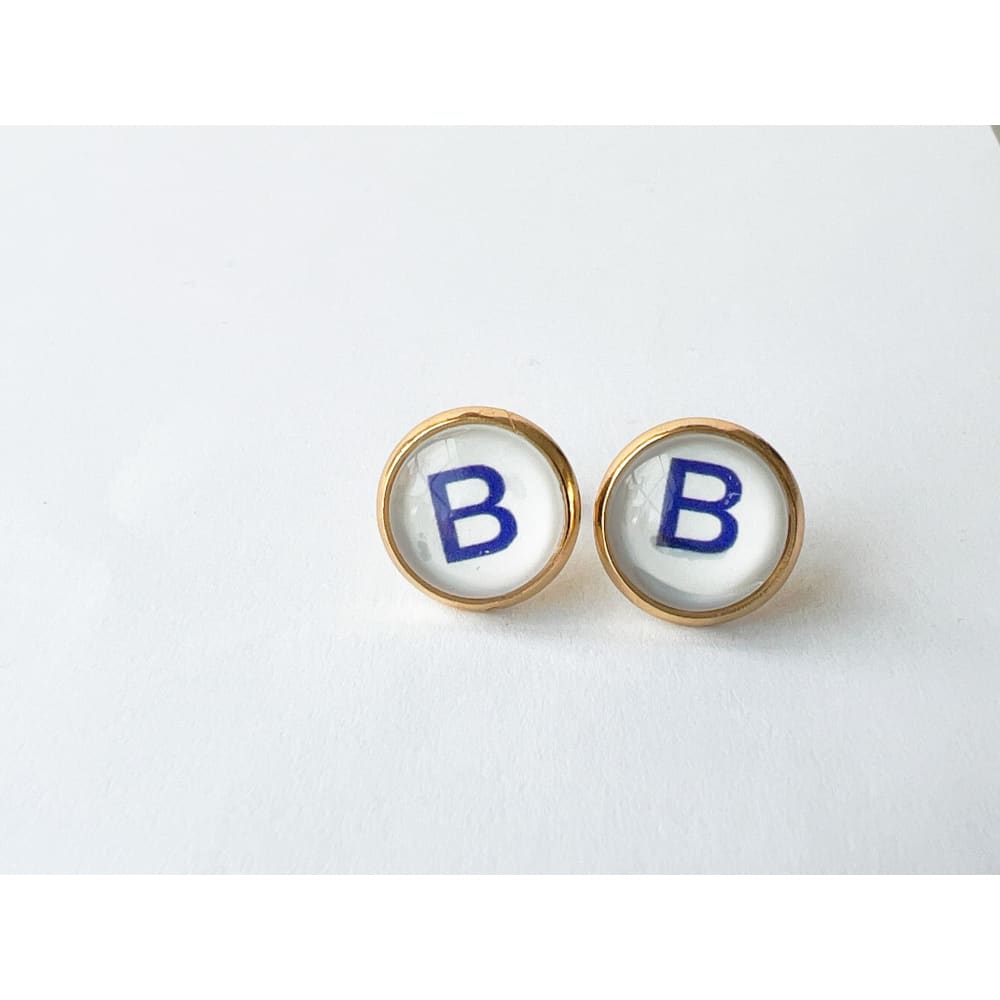 Bay Rocket School Studs - Gold / B